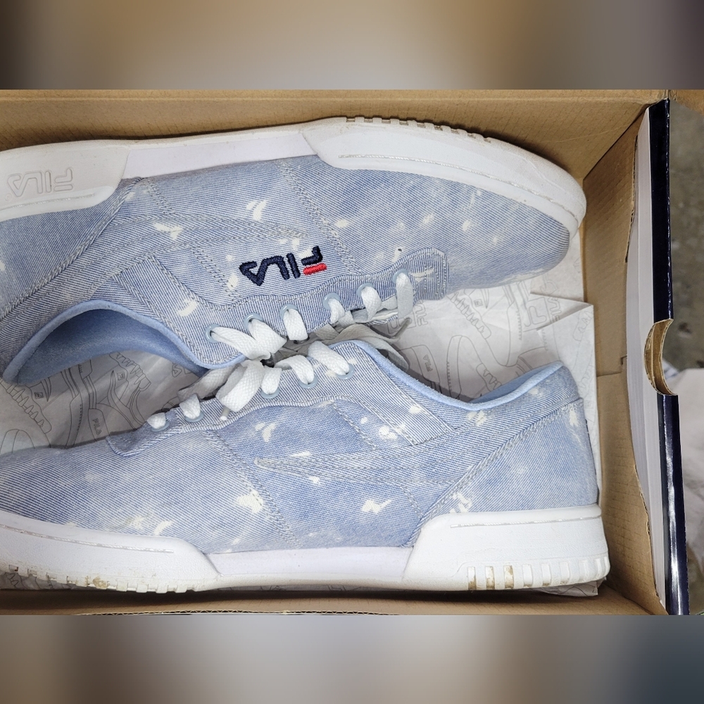 Fila Light Blue Sneakers Denim - Picture 8 of 9